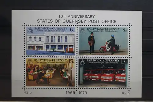 Großbritannien Guernsey Block 2 mit 195-198 postfrisch #UP652