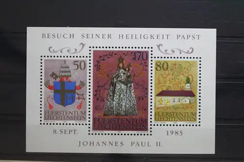 Liechtenstein Block 12 mit 878-880 postfrisch #UP702