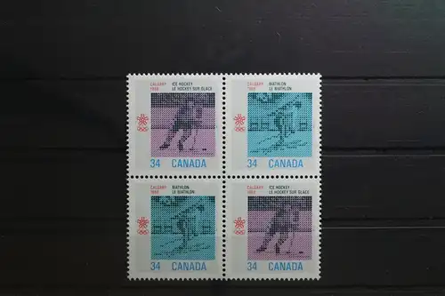 Kanada 1011-1012 postfrisch als Viererblock #UO975