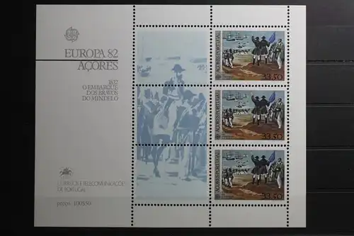 Portugal Azoren Block 3 mit 353 postfrisch #UP772