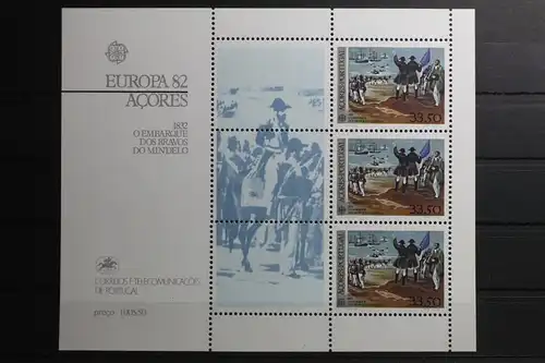 Portugal Azoren Block 3 mit 353 postfrisch #UP782