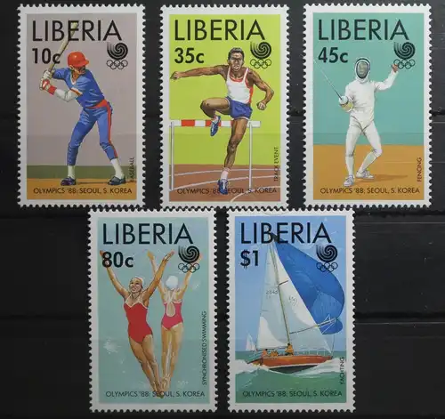 Liberia 1424-1428 postfrisch #UP318