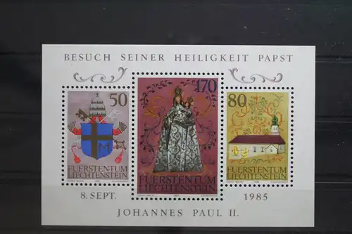 Liechtenstein Block 12 mit 878-880 postfrisch #UP699