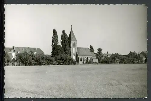 AK Anrath Kreis Viersen Vorlagekarte evgl. Kirche #IU503