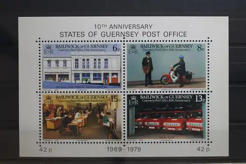 Großbritannien Guernsey Block 2 mit 195-198 postfrisch #UP651
