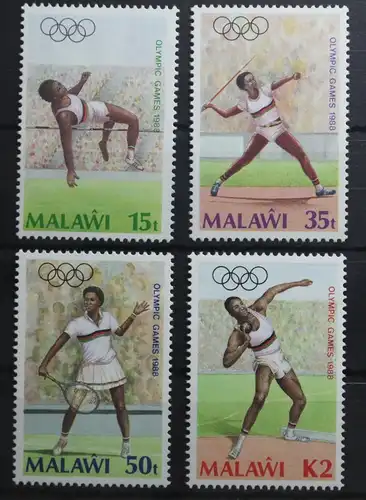 Malawi 497-500 postfrisch #UP328