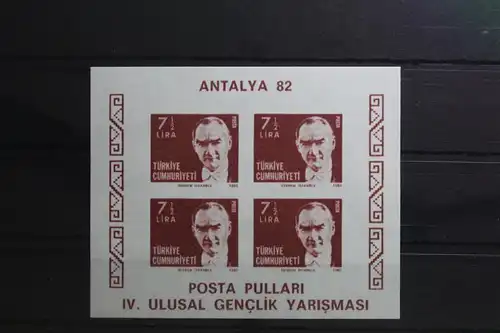Türkei Block 22 B mit 2617 postfrisch #UQ435