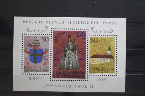 Liechtenstein Block 12 mit 878-880 postfrisch #UP707