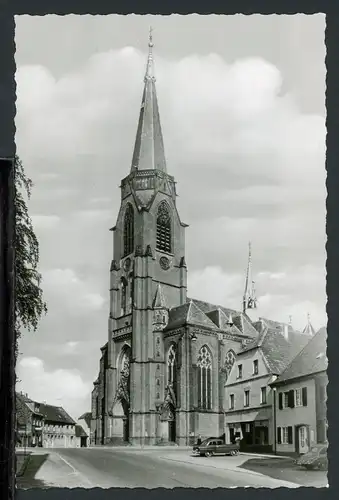AK Anrath Kreis Viersen Vorlagekarte katholische Kirche 50er Jahre #IU504