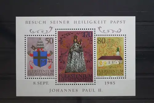 Liechtenstein Block 12 mit 878-880 postfrisch #UP704