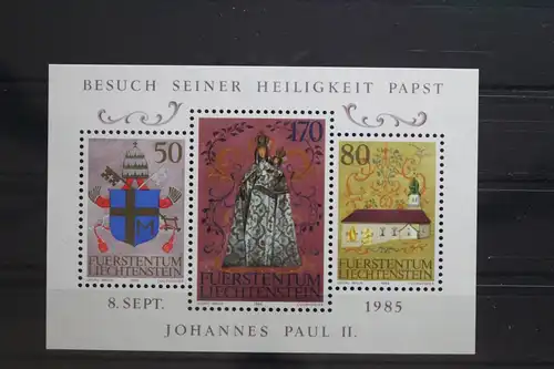 Liechtenstein Block 12 mit 878-880 postfrisch #UP703