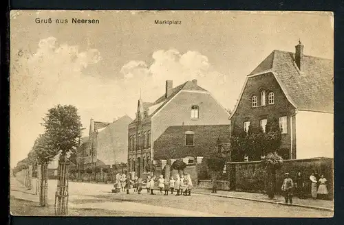 AK Neersen Kreis Viersen Martplatz 1921 #IU520