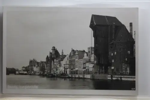 AK Danzig Langebrücke #PI444