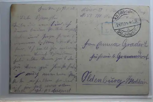 AK Le Châtelet Feldpost 1915 #PI482