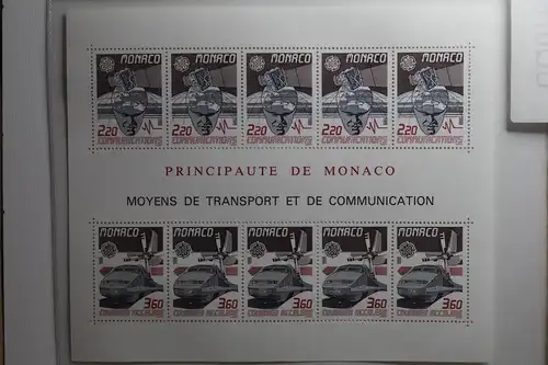 Monaco Block 39 mit 1859-1860 postfrisch #UQ076