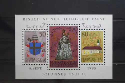 Liechtenstein Block 12 mit 878-880 postfrisch #UP698