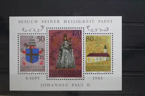 Liechtenstein Block 12 mit 878-880 postfrisch #UP708