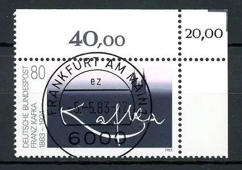 Bund 1178 KBWZ gestempelt Frankfurt #IV022