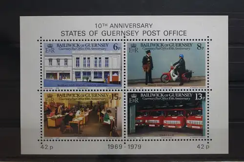 Großbritannien Guernsey Block 2 mit 195-198 postfrisch #UP650