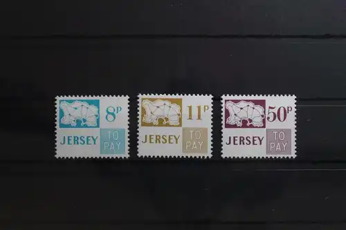 Großbritannien Jersey 18-20 postfrisch Portomarken #UQ126