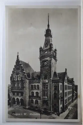 AK Hagen i. W. Rathaus 1930 #PI492