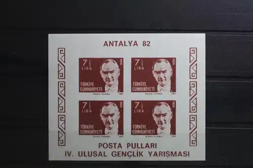 Türkei Block 22 B mit 2617 postfrisch #UQ434