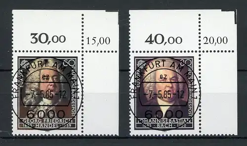 Bund 1248-1249 KBWZ gestempelt Frankfurt #IV049