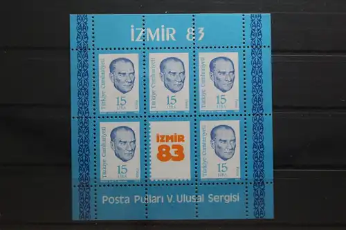 Türkei Block 23 mit 2648 postfrisch #UQ503