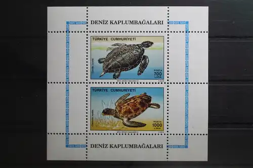 Türkei Block 28 mit 2871-2872 postfrisch #UQ428