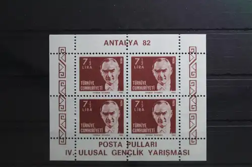 Türkei Block 22 A mit 2617 postfrisch #UQ439