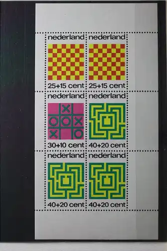 Niederlande Block 12 mit 1019-1021 postfrisch #UQ586