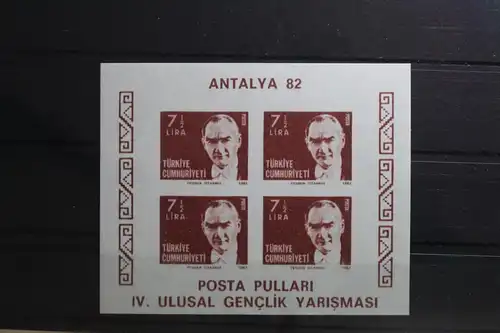 Türkei Block 22 B mit 2617 postfrisch #UQ436