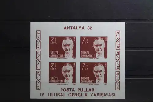 Türkei Block 22 B mit 2617 postfrisch #UQ431