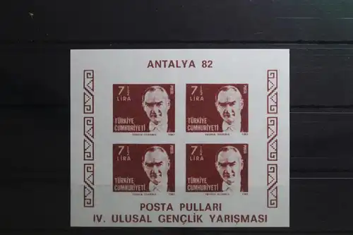 Türkei Block 22 B mit 2617 postfrisch #UQ433