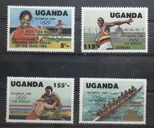Uganda 440-443 postfrisch #UR024