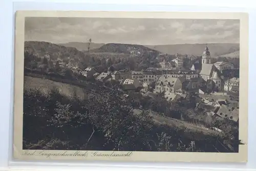 AK Bad Langenschwalbach (Bad Schwalbach) Gesamtansicht 1926 #PI487