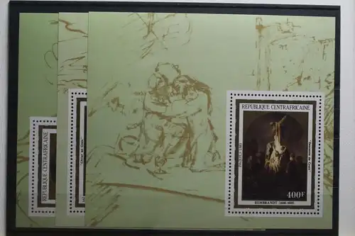 Zentralafrikanische Republik 935-937 postfrisch als Blockausgabe #UR227