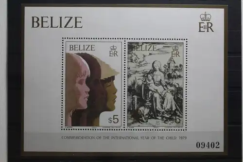 Belize Block 16 mit 483-484 postfrisch #UR235