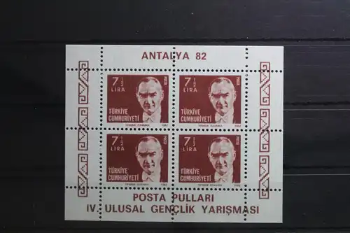 Türkei Block 22 A mit 2617 postfrisch #UQ438