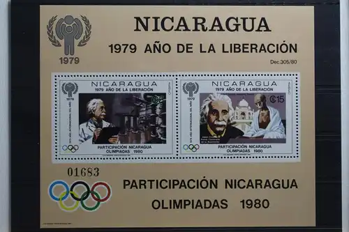 Nicaragua Block 113 mit 2107-2108 postfrisch #UR145