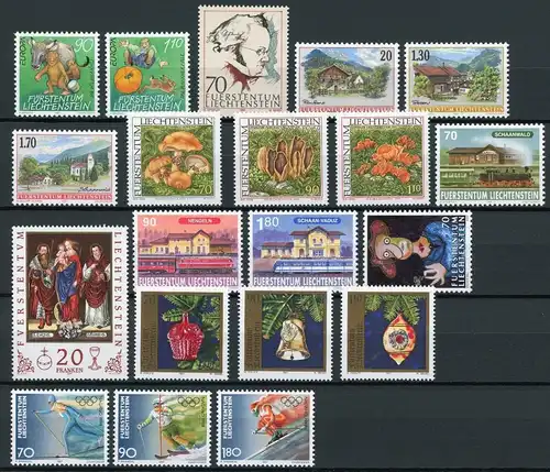 Liechtenstein Jahrgang 1997 1145-1164 postfrisch #HX058