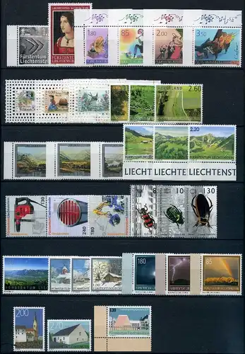Liechtenstein Jahrgang 2007 1436-1469 postfrisch #HU126