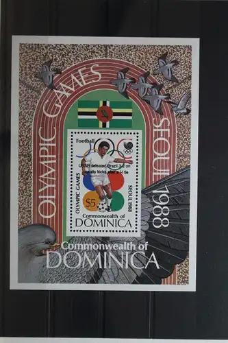 Dominica Block 127 mit 1085 postfrisch #UU054