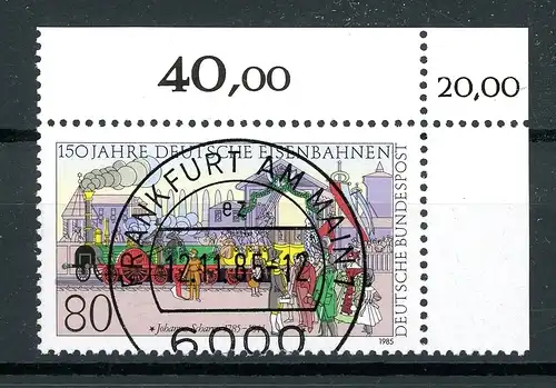 Bund 1264 KBWZ gestempelt Frankfurt #IV055