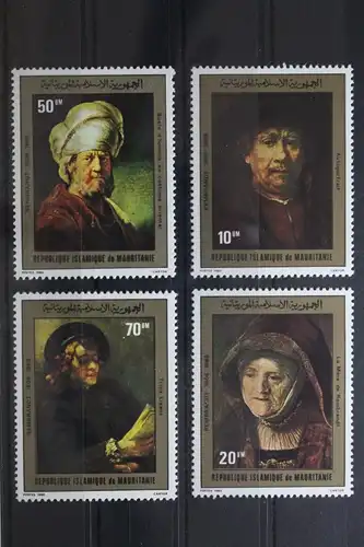 Mauretanien 686-689 postfrisch #UT079