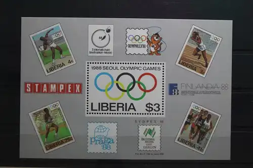 Liberia Block 114 mit 1410 postfrisch #UR427