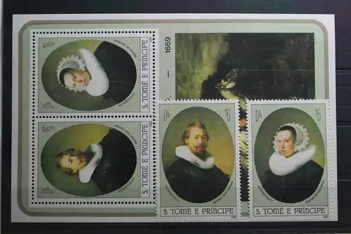 São Tomé und Príncipe 817-818, Block 118 mit 817-818 postfrisch #UQ890