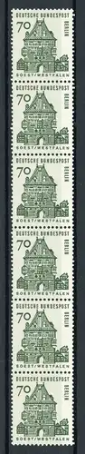 Berlin Rollenmarken 6er Streifen 248 postfrisch #IU646