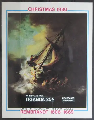 Uganda Block 24 postfrisch #UT086