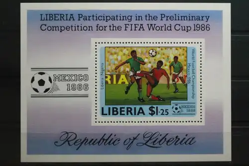 Liberia Block 109 mit 1335 postfrisch #UR635